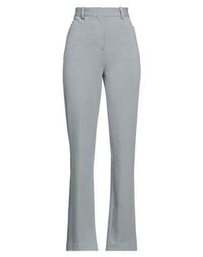 Circolo 1901 Woman Pants Grey Size 8 Cotton, Lycra In Grey