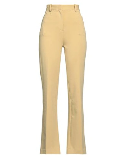 Circolo 1901 Woman Pants Sand Size 8 Cotton, Lycra In Beige