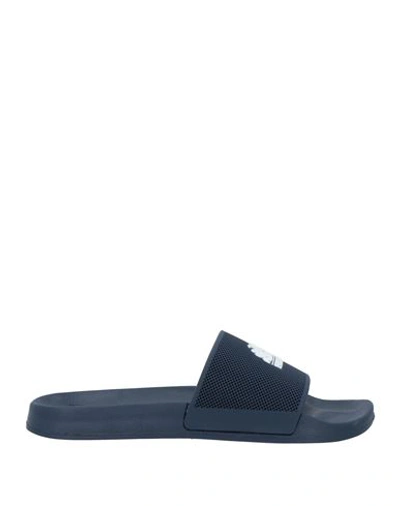 Sundek Man Sandals Midnight Blue Size 13 Plastic