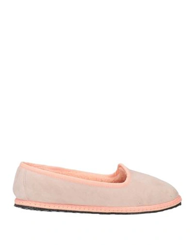 Vibi Venezia Woman Loafers Light Pink Size 9 Soft Leather