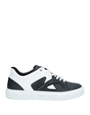 Ih Nom Uh Nit Man Sneakers Black Size 13 Leather In Black