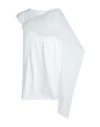 Rick Owens Woman T-shirt White Size 10 Cotton