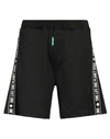 Dsquared2 Man Shorts & Bermuda Shorts Black Size Xl Cotton
