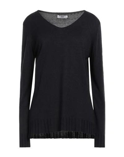 Lola Woman Sweater Black Size S Modal, Acrylic