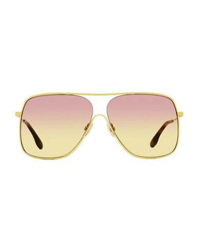 Victoria Beckham Navigator Vb132s Sunglasses Woman Sunglasses Pink Size 61 Metal, A