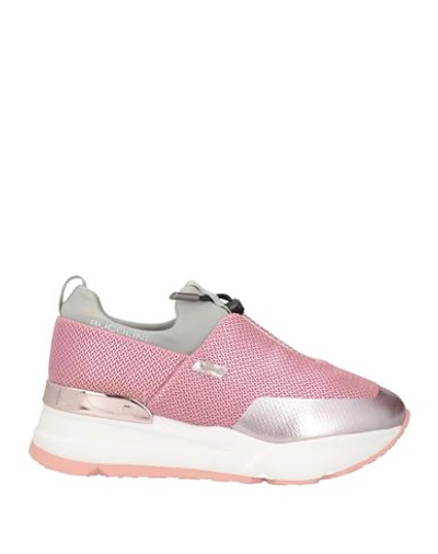 Ruco Line Project Woman Sneakers Pink Size 9 Textile Fibers