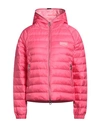 Duvetica Woman Down Jacket Fuchsia Size 8 Polyamide In Pink