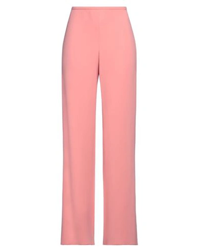 Emporio Armani Woman Pants Pink Size 16 Viscose, Acetate, Elastane