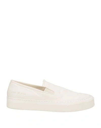Common Projects Woman By  Woman Sneakers White Size 10 Textile Fibers