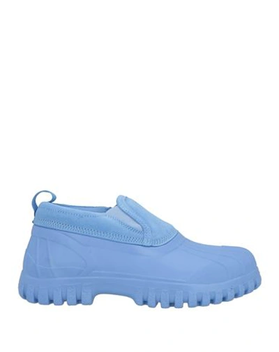 Diemme Woman Sneakers Light Blue Size 11 Leather