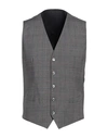 DOLCE & GABBANA DOLCE & GABBANA MAN TAILORED VEST LEAD SIZE 40 VIRGIN WOOL