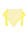 Jacquemus Two-tone Knitted Tie In Yellow