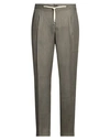 Barba Napoli Man Pants Grey Size 44 Linen
