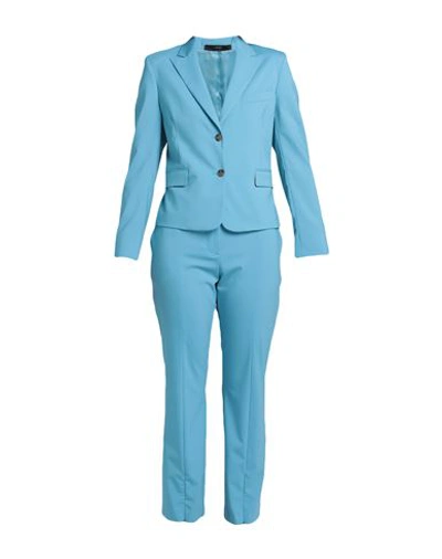 Ps By Paul Smith Ps Paul Smith Woman Suit Pastel Blue Size 12 Wool