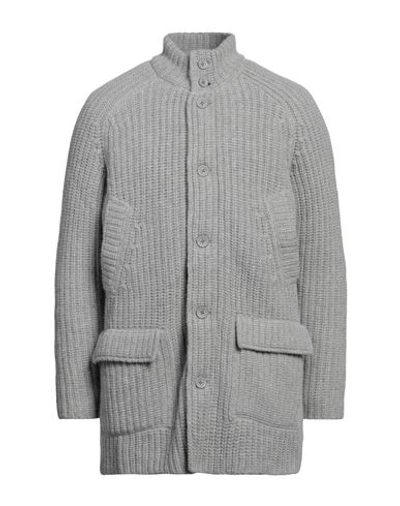 Herno Man Jacket Grey Size 42 Alpaca Wool, Polyamide