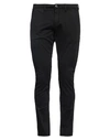 Pharley - New York Man Pants Black Size 30 Cotton, Elastane