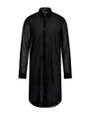Ann Demeulemeester Man Shirt Black Size 36 Cotton