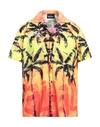 Disclaimer Man Shirt Orange Size L Polyester, Elastane In Orange