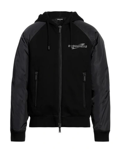 Dsquared2 Ibra Black On Black Hoodie