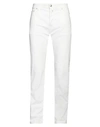 Jacob Cohёn Man Pants White Size 34 Cotton, Elastomultiester, Elastane In Off White