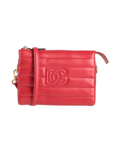 Dolce & Gabbana Woman Cross-body Bag Red Size - Lambskin