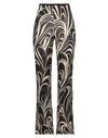 Siyu Woman Pants Dark Brown Size 4 Viscose, Elastane