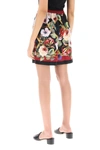 Dolce & Gabbana Floral-print Silk Pajama Shorts