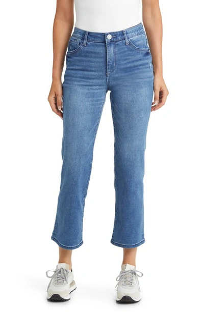 Wit & Wisdom 'ab'solution High Waist Ankle Flare Jeans In Blue Vintage