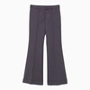 ACNE STUDIOS ACNE STUDIOS BLUE WOOL-BLEND TRUMPET TROUSERS WOMEN