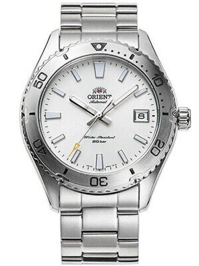 Pre-owned Orient Ra-ac0q03s10b Diver Automatikuhr 40mm 20atm