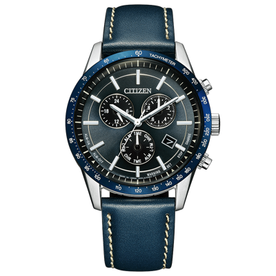 Pre-owned Citizen Watch, Collection, Bl5490-09m Blue, Bl5496-11e Black