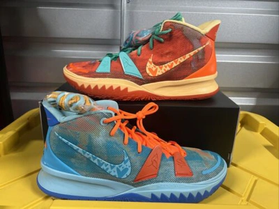Pre-owned Nike Kyrie 7 X Sneaker Room “mom”basketball Do5360 900 Men's Sz 15 Rare No Lid In Red