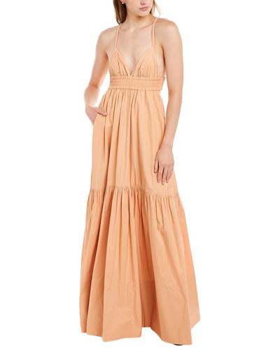 Pre-owned A.l.c . Rosanna Maxi Dress Women's In Pink
