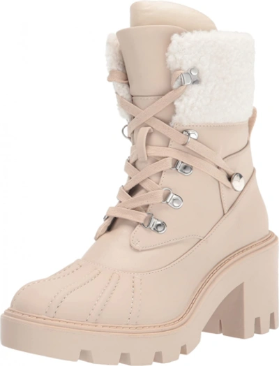 Pre-owned Steve Madden Women's Northern Hiking Boot In Sand