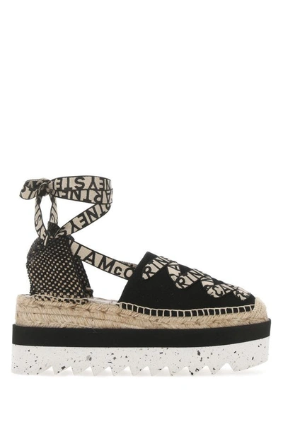 Stella Mccartney Gaia Platform Espadrilles In Multicolor