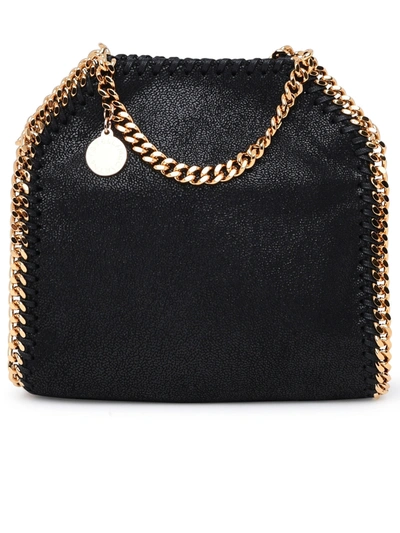 Stella Mccartney Woman Recycled Polyester Tiny Bag In Black