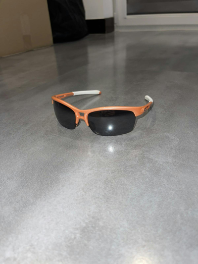 Pre-owned Oakley Oo9205-02 "rpm" Orange White Shine Sunglasses