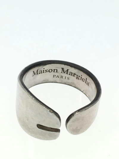 Pre-owned Maison Margiela 0.925 Tabi Wrap Ring In Silver