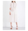 SEE BY CHLOÉ Frilled Loose-Fit Chiffon Dress