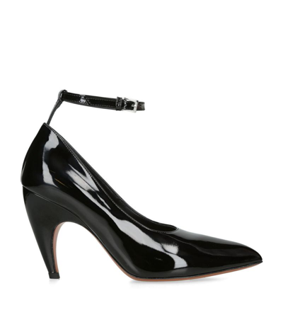 ALAÏA LEATHER CURVE PUMPS 110