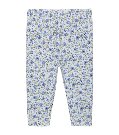 Trotters Catherine Rose Leggings (3-24 Months) In Blue