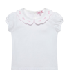 TROTTERS EMBROIDERED PETAL AVA T-SHIRT (2-5 YEARS)