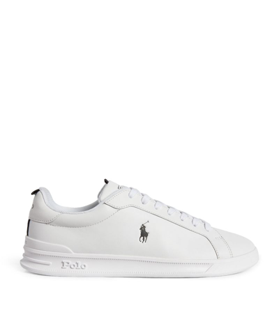 Ralph Lauren Rlx  Heritage Court Sneakers In White