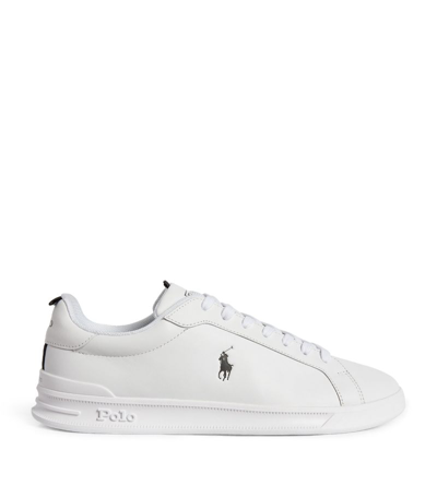 Ralph Lauren Rlx  Heritage Court Trainers In White