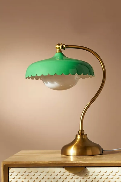 Anthropologie Simone Task Lamp In Green