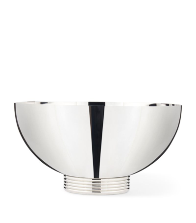 Ralph Lauren Large Thorpe Serving Bowl (33cm) In Silver