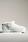 Ugg 10mm Classic Ultra Mini Shearling Boots In Blue