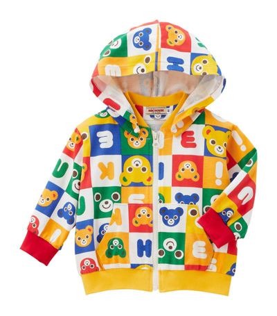 Miki House Kids' Hooded Bomber Jacket (2-7 Years) In Multi