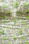Anthropologie Organic Sateen Printed Sheet Set