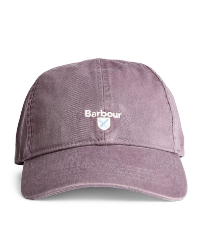 Barbour Cascade Sports Baseball Cap In Purple